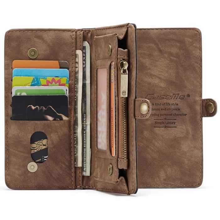 Caseme - CASEME Detachable 2-in-1 Plånboksfodral Galaxy A53 5G - Brun