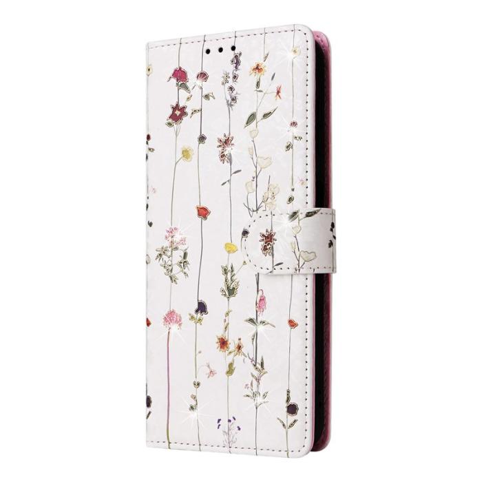 OEM - ABEEL Samsung Galaxy S26 Plus Plånboksfodral RFID-Skydd - Liten Blomma