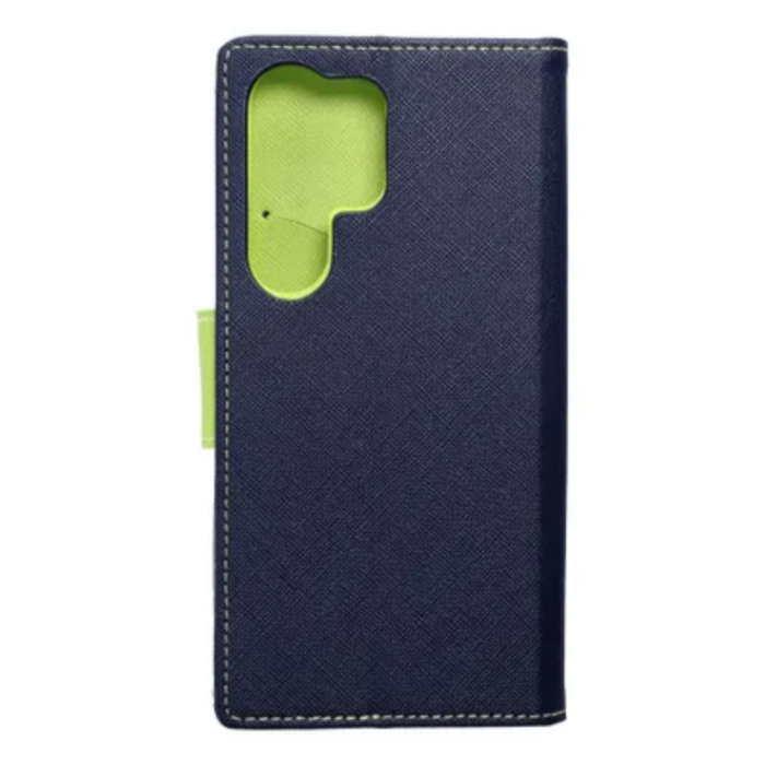 OEM - Galaxy S24 Ultra Plånboksfodral Fancy - Marinblå