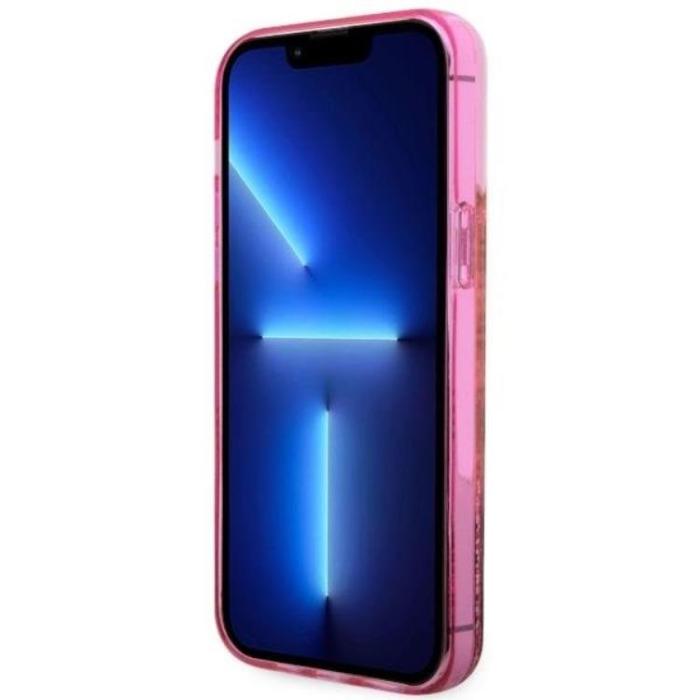 Guess - Guess iPhone 14 Pro Max Mobilskal Liquid Glitter - Rosa