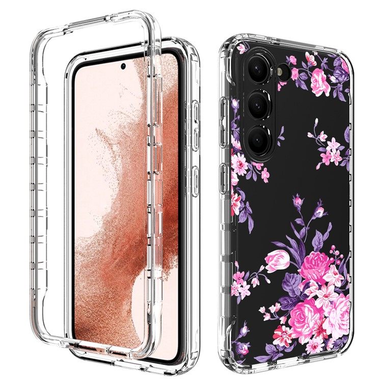 Galaxy S23 Plus Skal Pattern Printing - Flower | 2353 | AlltMobil