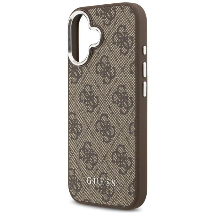 Guess - Guess iPhone 17 Mobilskal MagSafe 4G Classic Logo - Brun