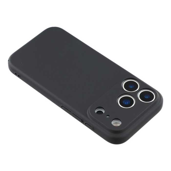 A-One Brand - iPhone 17 Pro Max Mobilskal Skin-Touch Rubberized - Svart
