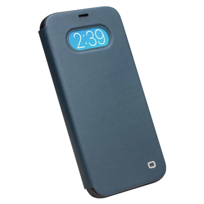QIALINO - QIALINO iPhone 12 Pro Max Fodral Äkta Läder Cowhide 