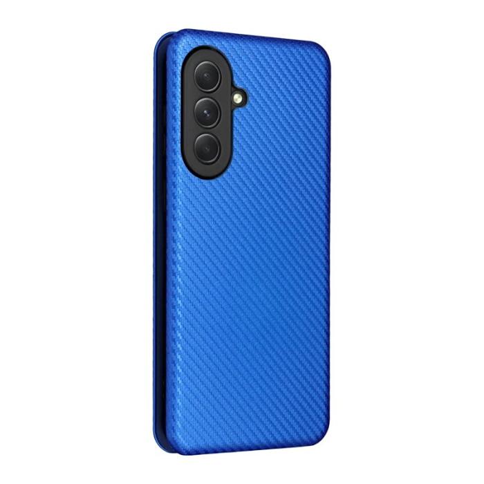 OEM - Mobilskal till Samsung Galaxy A57 PU Läder Drop-Skydd - Blå