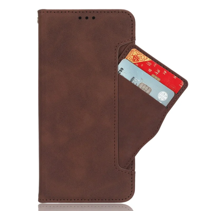 A-One Brand - Sony Xperia 1 VII Plånboksfodral Läder - Brun