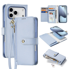 Dux Ducis - Dux Ducis iPhone 17 Pro Plånboksfodral MagSafe Detachable Lawa - Ljusblå