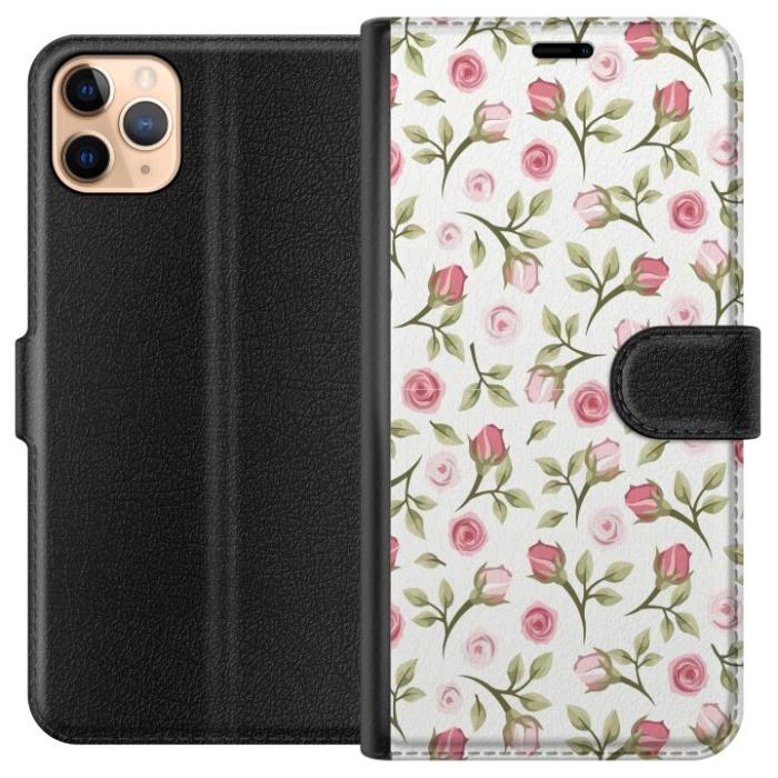 iSecrets - Plånboksfodral till Apple iPhone 11 Pro Max med Blommigt