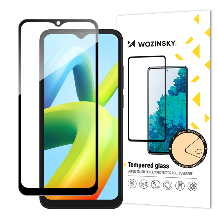 Wozinsky Xiaomi Redmi A2/A1 Härdat Glas Skärmskydd Full Glue | 5468 | AlltMobil