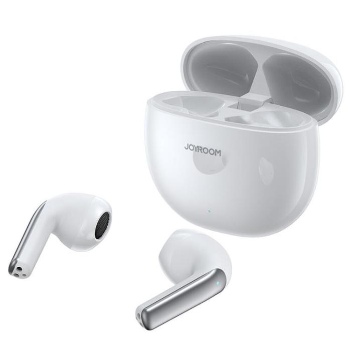 Joyroom - Joyroom TWS Trådlösa In-Ear Hörlurar Jpods ENC IPX4 - Vit
