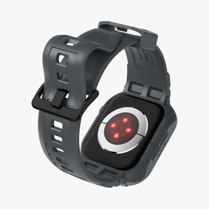 Spigen - Spigen Apple Watch 7/8/9/SE (44/45mm) Armband Rugged Armor Pro
