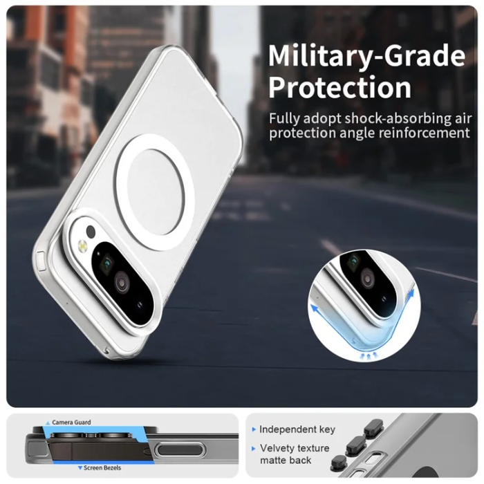 A-One Brand - Google Pixel 10/10 Pro Mobilskal Anti Drop - Transparent