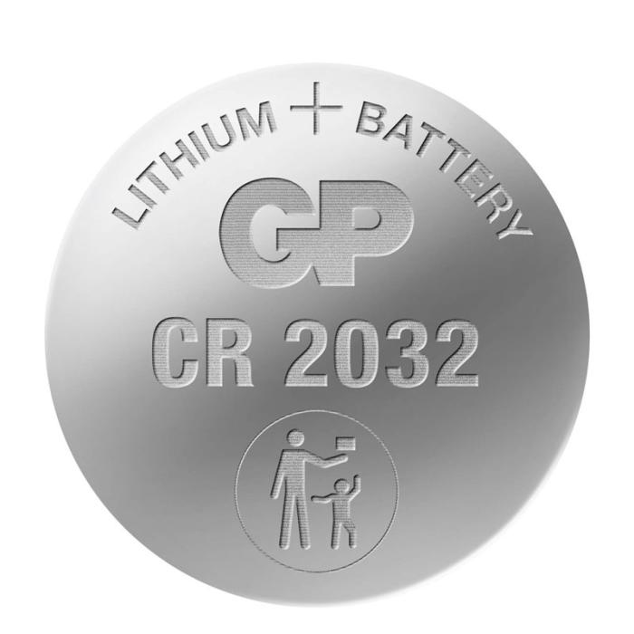 GP - GP Knappcellsbatteri Litium CR2032 10-Pack