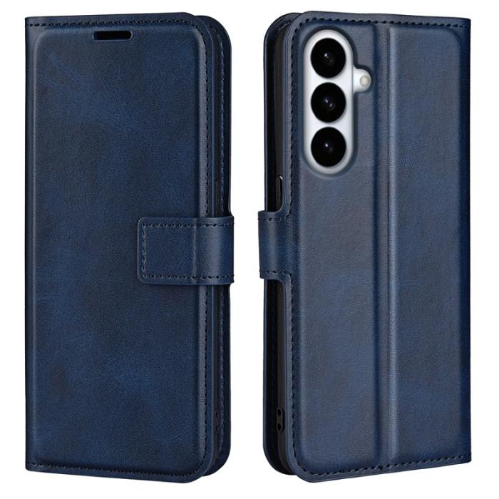 OEM - Mobilfodral för Samsung Galaxy S26 Plus Ställfunktion Konstläder - Blå