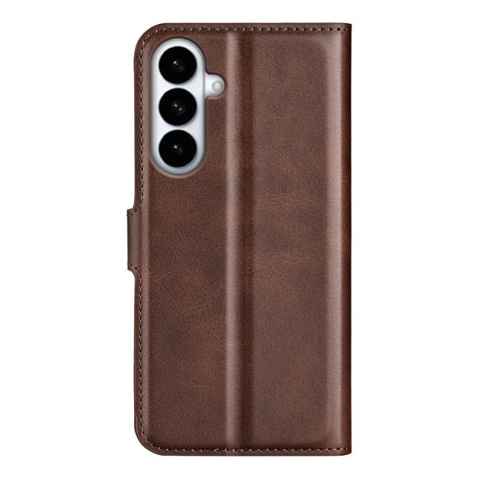 OEM - Mobilfodral för Samsung Galaxy S26 Plus Ställfunktion Konstläder - Brun