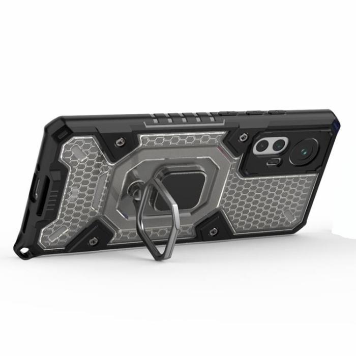 A-One Brand - Ring Kickstand Shockproof Skal Xiaomi 12/12X - Grå