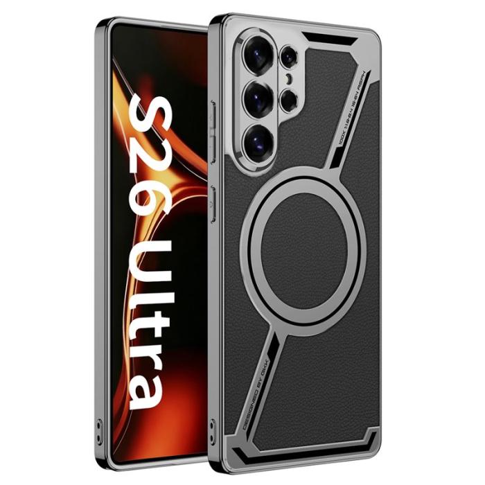 GKK - GKK Mobilskal för Samsung Galaxy S26 Ultra Magnetiskt PC + TPU - Svart