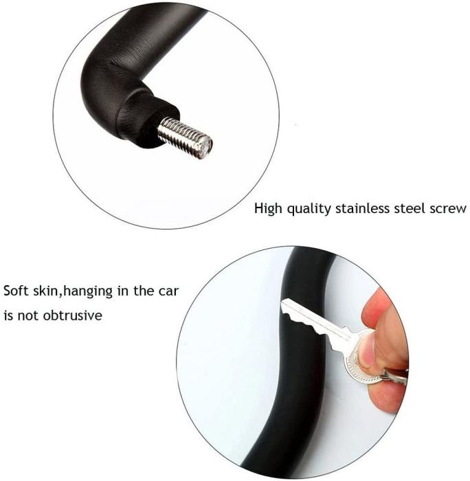 UTGATT1 - Nackstöd Klädhängare Premium HM-588 svart