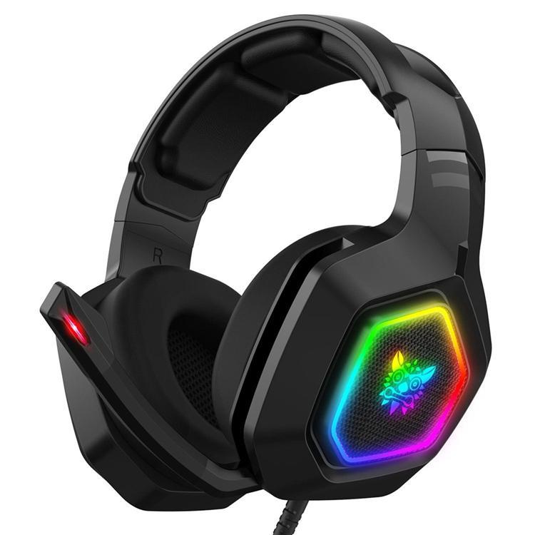 ONIKUMA Over-Ear Gaming Hörlurar Trådbundna med Mic K10 - Svart | 505771 | AlltMobil