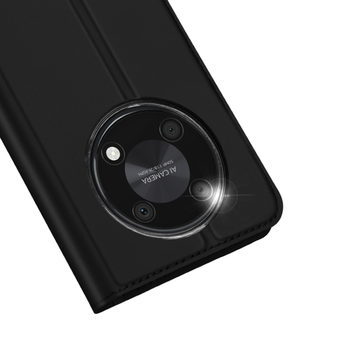 UTGATT5 - Dux Ducis Huawei Nova Y90 Plånboksfodral Skin Pro - Svart