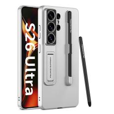 GKK - GKK Mobilskal f&ouml;r Samsung Galaxy S26 Ultra Slim Kickstand PC - Silver