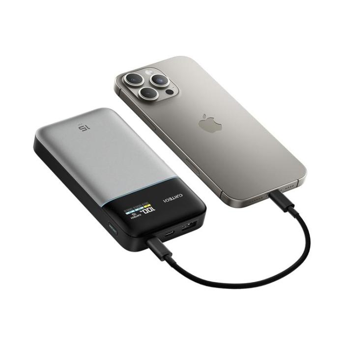 Cuktech - Cuktech Powerbank 15000 mAh 100W PB150S - Grå