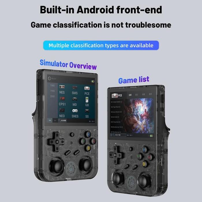 ANBERNIC - ANBERNIC Retro-Spelkonsol med öppen Källkod RG353V