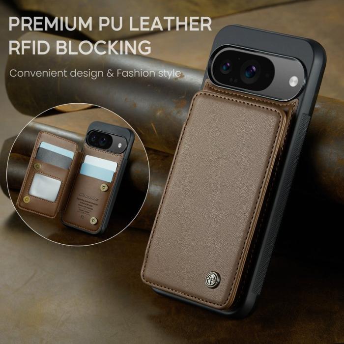 Caseme - CASEME C22 Fodral för Google Pixel 10 Pro/10/9 Pro/9 - Brun