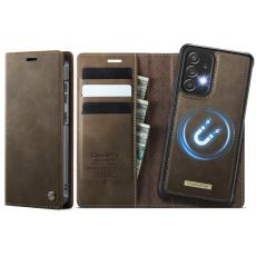Caseme - CASEME C49 Magnetiskt Fodral f&ouml;r Samsung Galaxy A53 5G - Kaffe