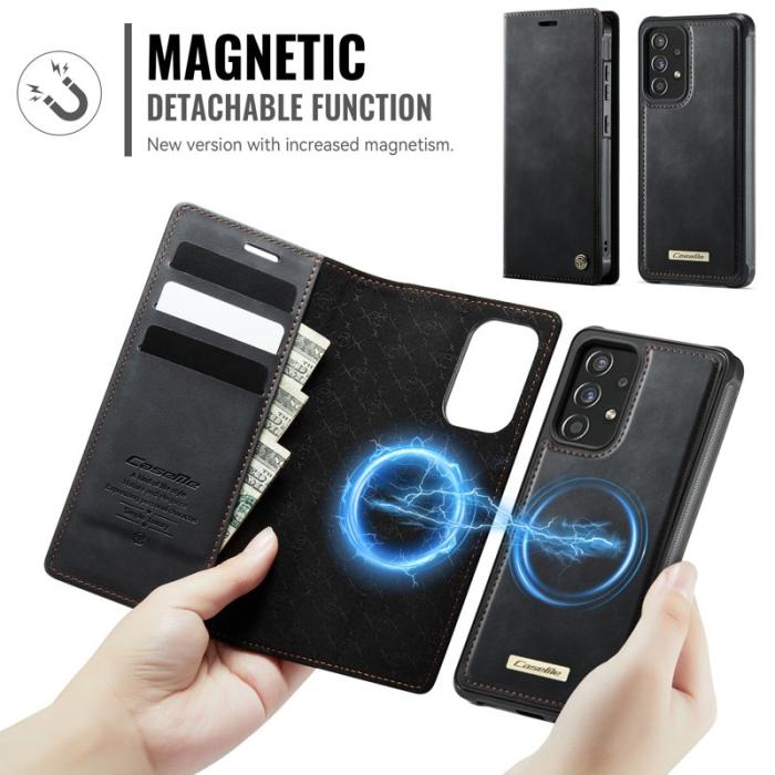 Caseme - CASEME C49 Magnetiskt Fodral för Samsung Galaxy A52s 5G - Svart
