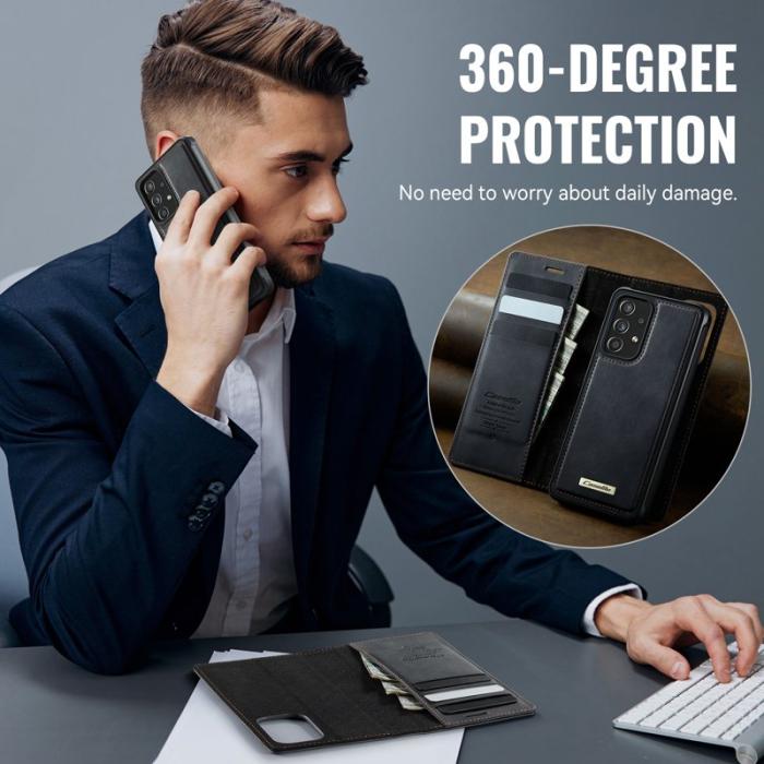 Caseme - CASEME C49 Magnetiskt Fodral för Samsung Galaxy A52s 5G - Svart