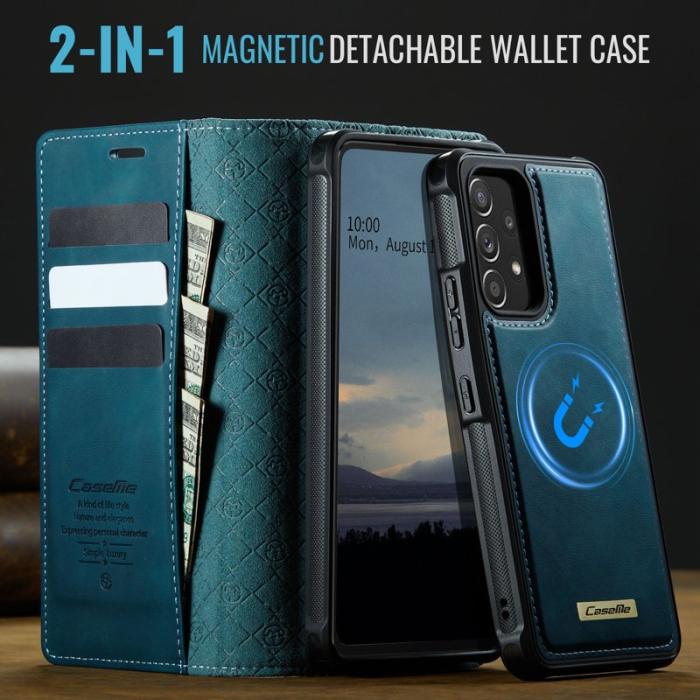Caseme - CASEME C49 Magnetiskt Fodral för Samsung Galaxy A53 5G - Grön