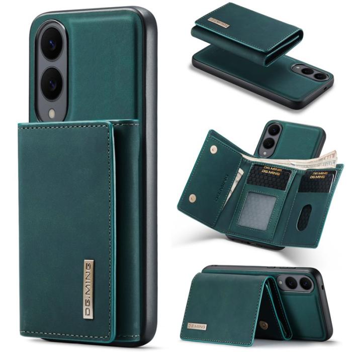 DG.MING - DG.MING M1 Series Mobilskal till Samsung Galaxy S25 Edge Kickstand Grön