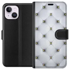 Gustaf - Pl&aring;nboksfodral till Apple iPhone 15 Plus med Fancy