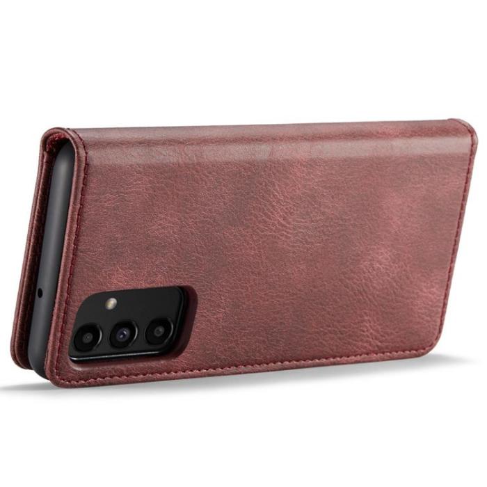 DG.MING - DG.MING Folio Flip Detachable Plånboksfodral Galaxy A13 4G - Röd