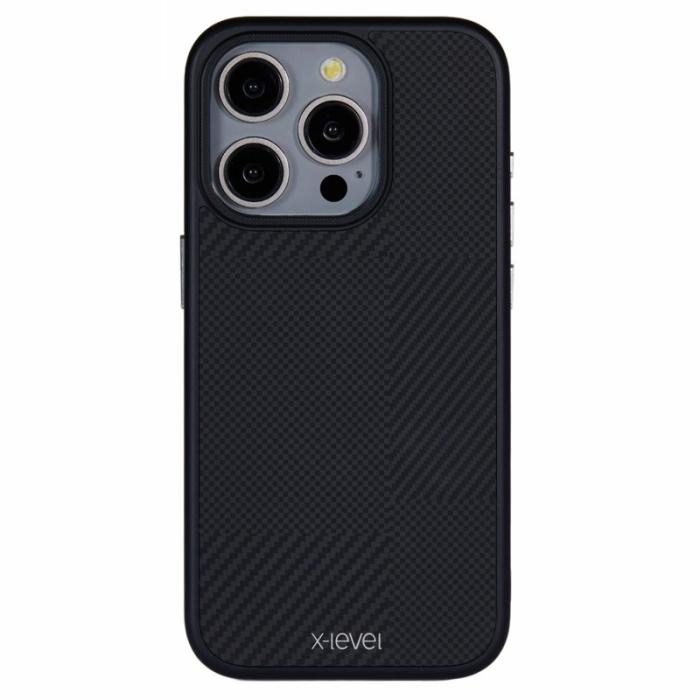 X-Level - X-LEVEL Mobilskal till iPhone 16 Pro Max Magnetiskt Svart Svart