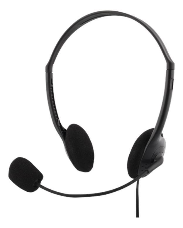 Deltaco Stereo Headset - Svart | 505771 | AlltMobil