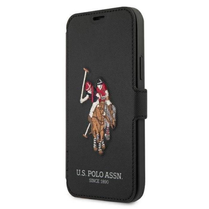 US Polo - US Polo Embroidery Collection Fodral iPhone 12 Pro Max - Svart