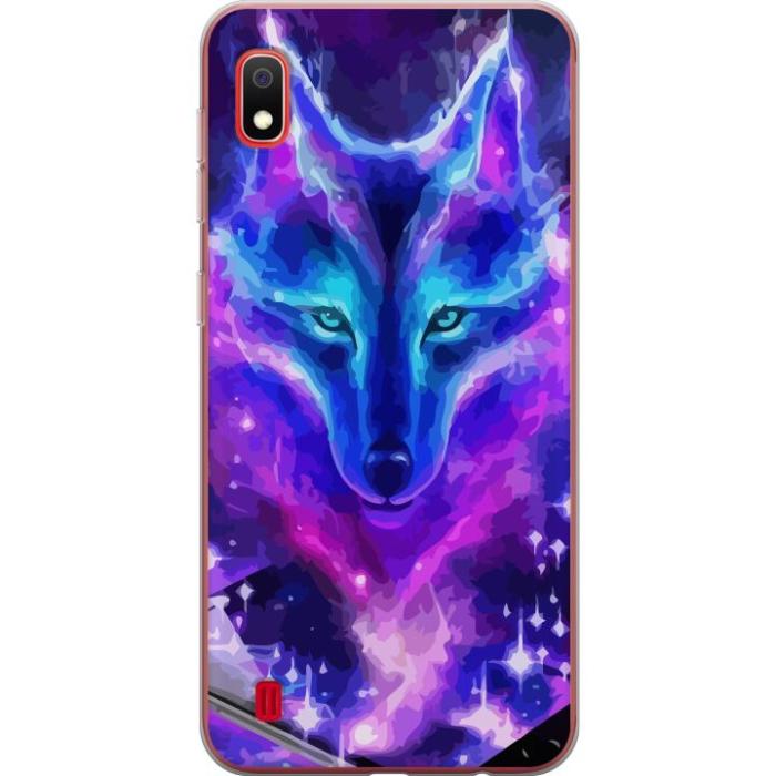 iSecrets - Mobilskal till Samsung Galaxy A10 med Neon Varg