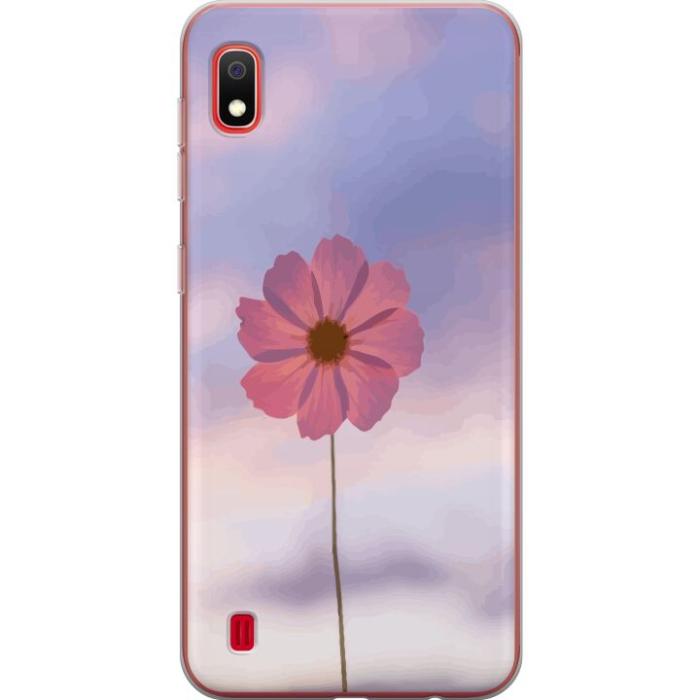 iSecrets - Mobilskal till Samsung Galaxy A10 med Rosa blomma