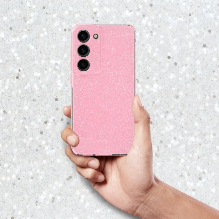 OEM - Xiaomi Redmi Note 14 Pro 4G Mobilskal Clear 2mm Blink - Rosa