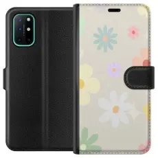 iSecrets - Plånboksfodral till OnePlus 8T med fejdande blommor