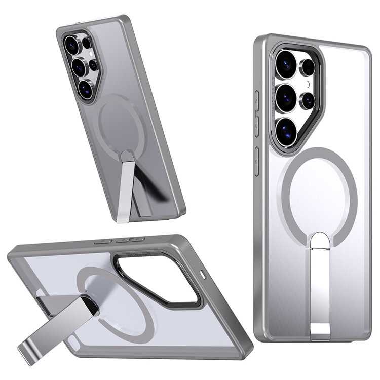 Galaxy S25 Ultra Mobilskal MagSafe Kickstativ Acrylic - Titangrå | 2353 | AlltMobil