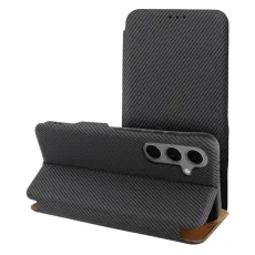 OEM - Galaxy S25 Ultra Plånboksfodral Folio Side Magnet - Grå