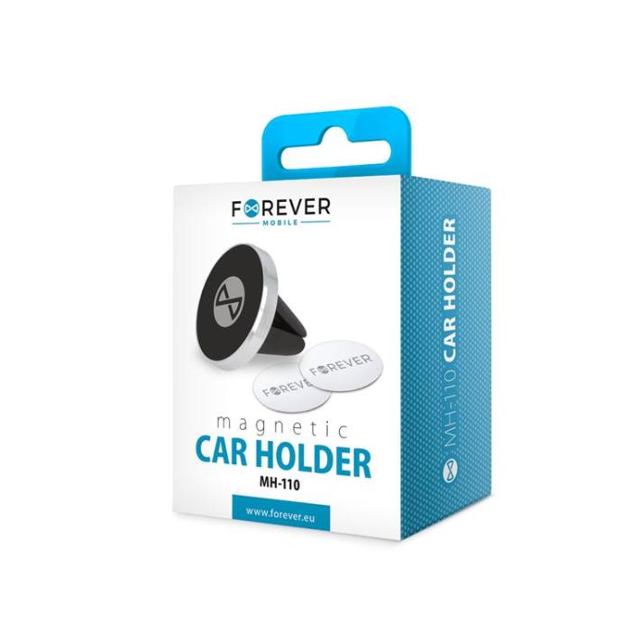 Forever - Forever Bilhållare för Luftventil Magnetisk MH-110 - Svart