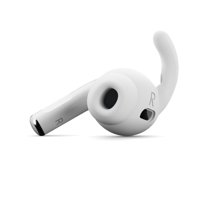 KeyBudz - KeyBudz Airpods Pro 2 Skal Earbuddyz - Vit