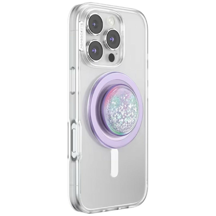PopSockets - PopSockets Tidepool Squishy Unicorn Magic MagSafe Mobilgrip - Lavendel