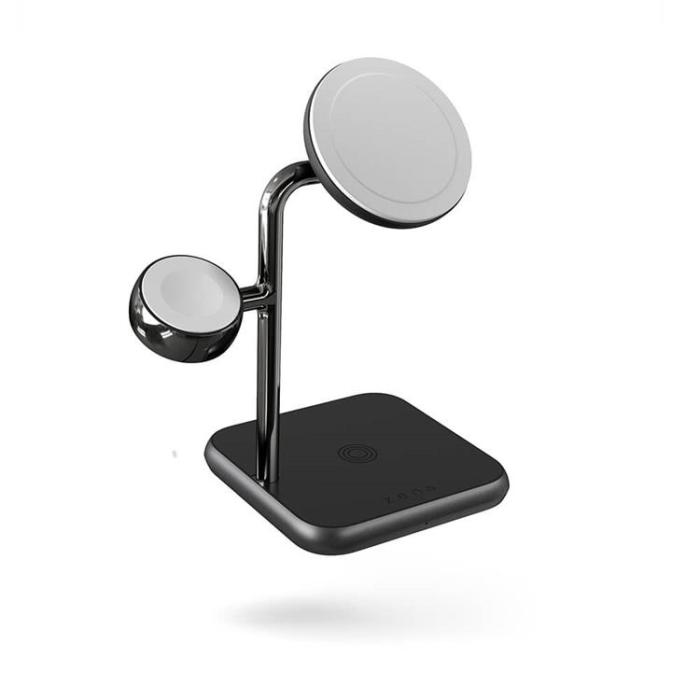 ZENS - Zens 4-in-1 Trådlös laddare Magsafe Watch - Svart