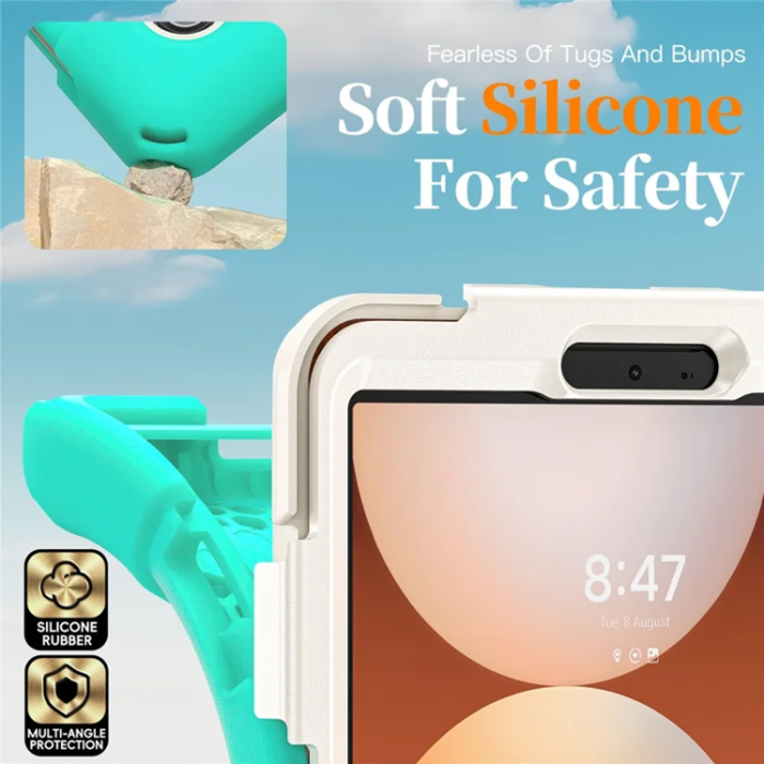 A-One Brand - Galaxy Tab A11 Skal Kickstand Silikon Axelrem