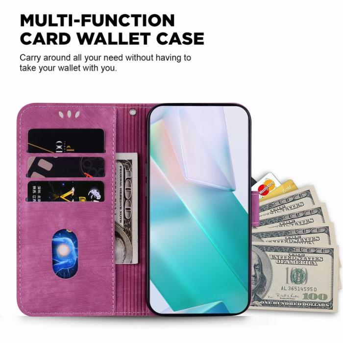 OEM - Samsung Galaxy S26 / S26 Pro Plånboksfodral Konstläder Stötbeständig - Rosa